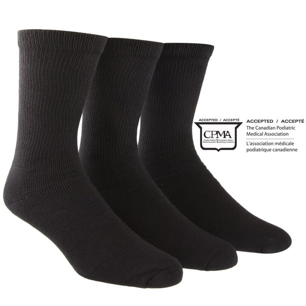 Happy Foot by Mcgregor Men's 3 Pair Health Socks - Walmart.ca