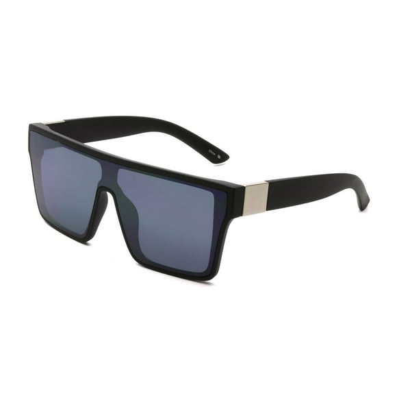 Lunettes de soleil sans pont noir et argent Ecko Unltd.