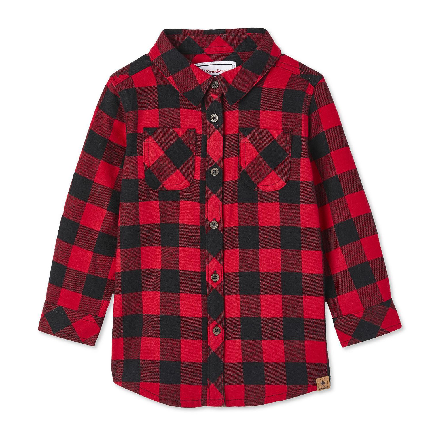 Canadiana Toddler Girls' Flannel Tunic Shirt | Walmart Canada