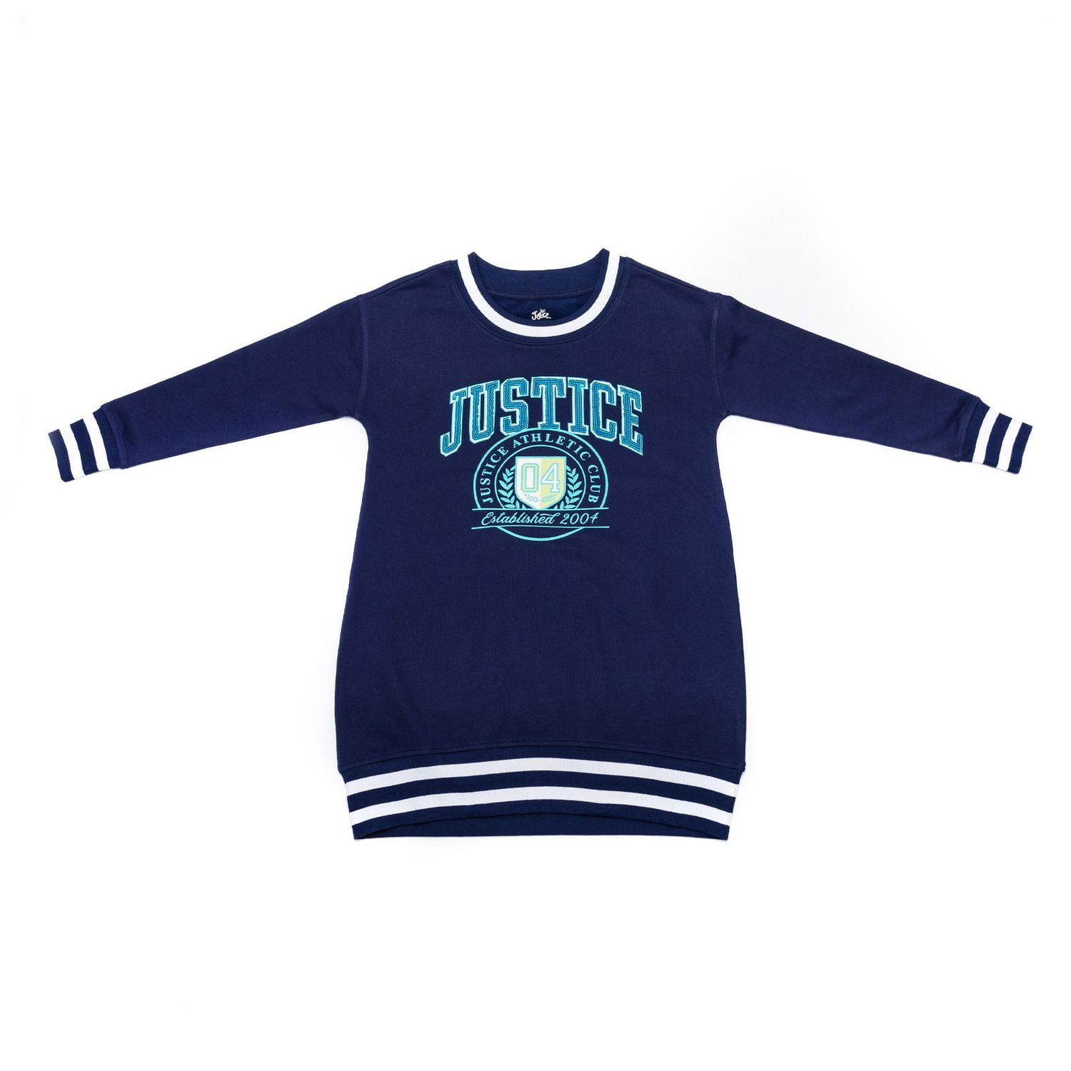 Girls Justice Crest Long Sleeve Dress