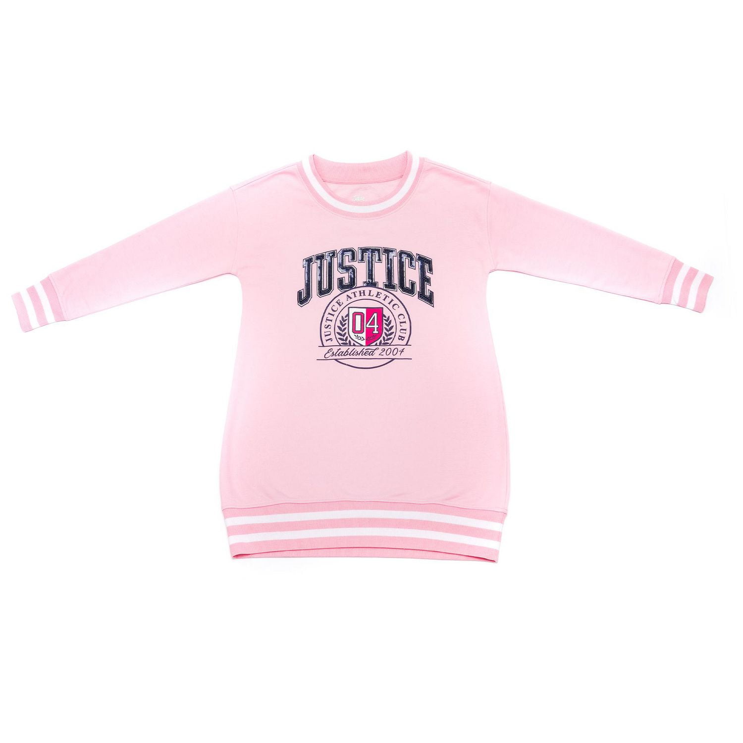 Robe à manches longues avec écusson Justice pour fille