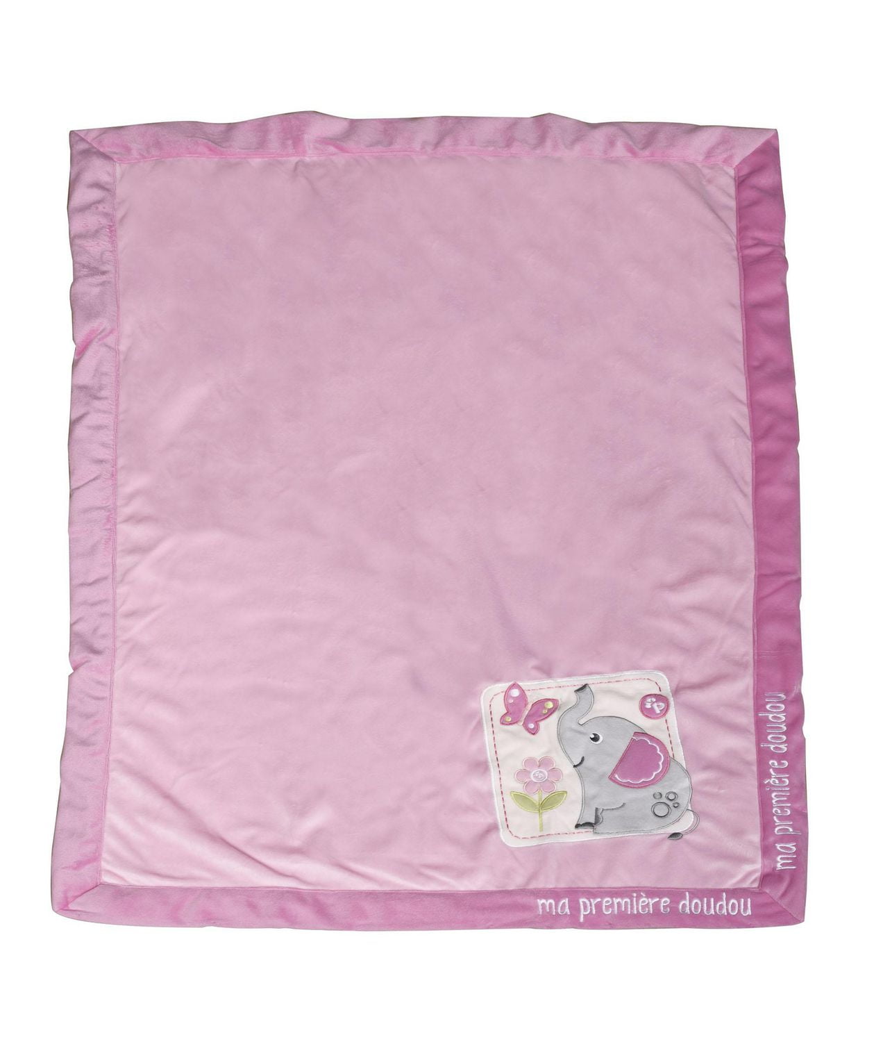 Fisher Price "My First Blankie" Pink French Blanket Walmart Canada