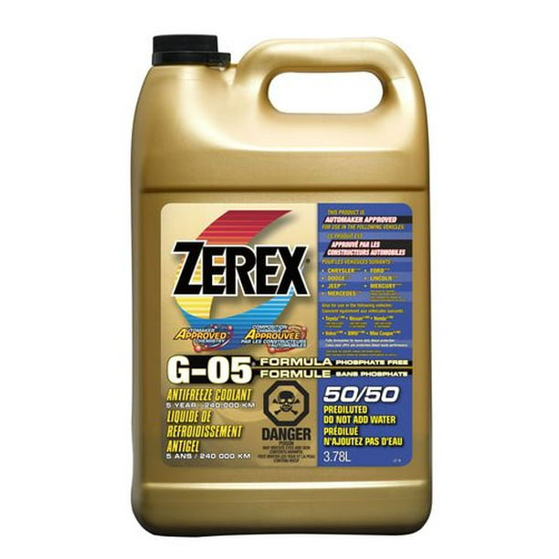 Antigel/liquide de refroidissement G-05 de Zerex