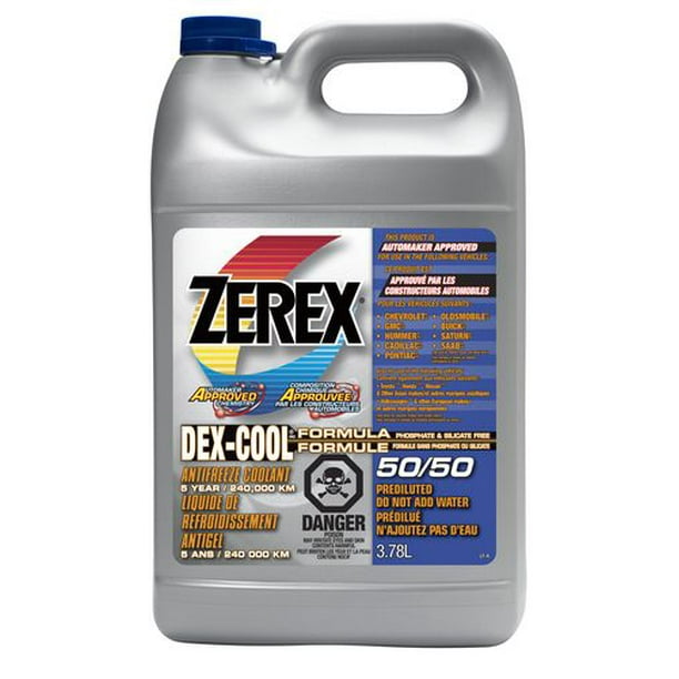 Antigel/liquide de refroidissement DEX-COOL(MD) de Zerex prémélangé