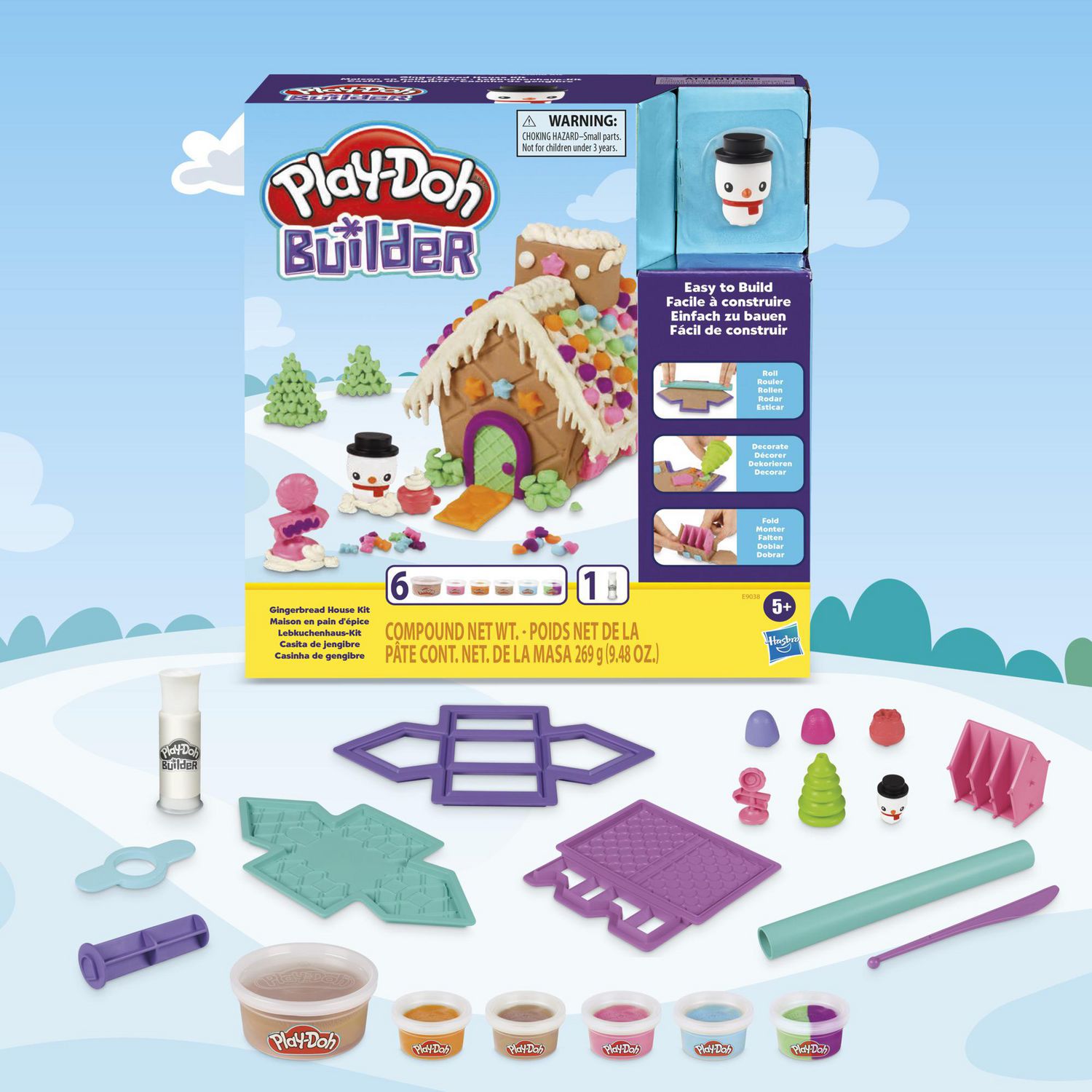 playdoh builder sets