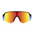 thumbnail image 2 of Athletic Works Black and Red Shield Sunglasses, 2 of 2