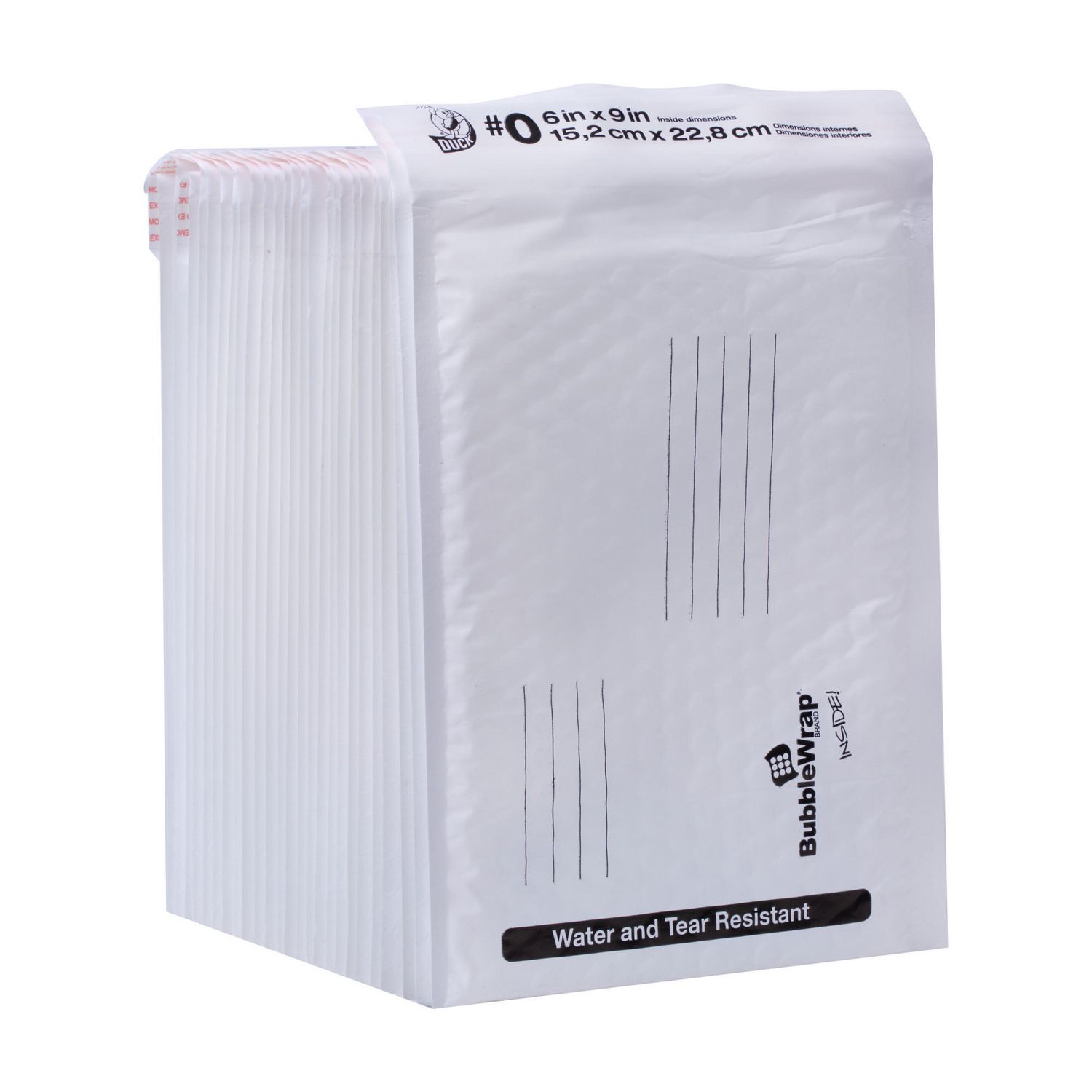 Duck Brand Poly Bubble Mailers, White Walmart Canada