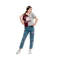 thumbnail image 1 of Girls Justice Patch Jeans, 1 of 8