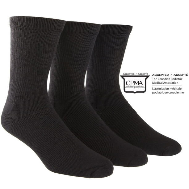 Happy Foot by Mcgregor Men's 3 Pair Health Socks - Walmart.ca