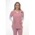 thumbnail image 1 of Zinnia Scrubs V-Neck Top, 1 of 4