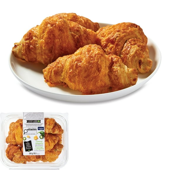 Your Fresh Market Cheese Jalapeño Mini Croissants, 10 pieces, 310 g total