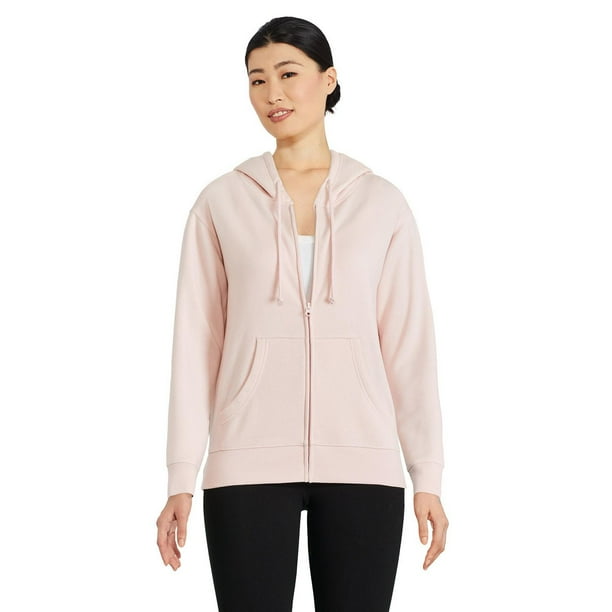 Women's ZipUp Fleece Hoodie Walmart.ca