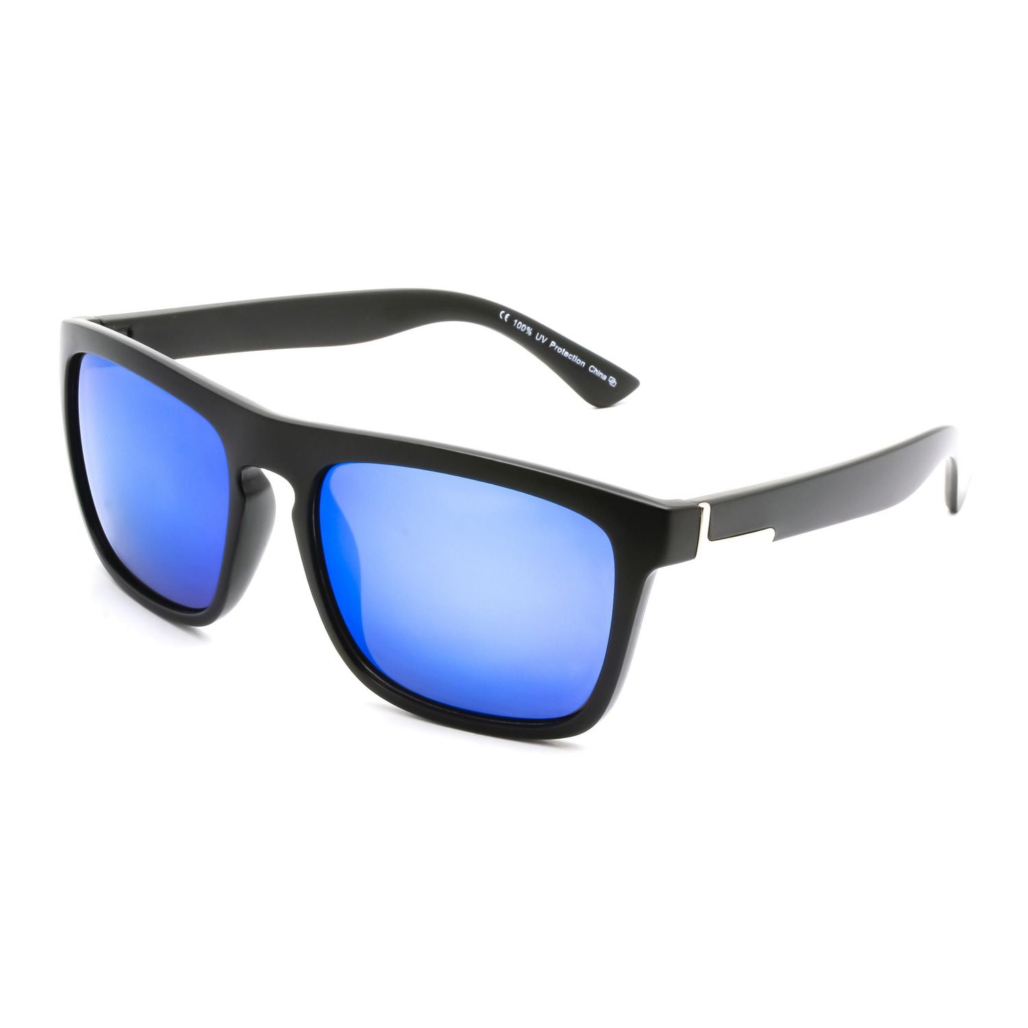 George Mens Black Square Sunglasses