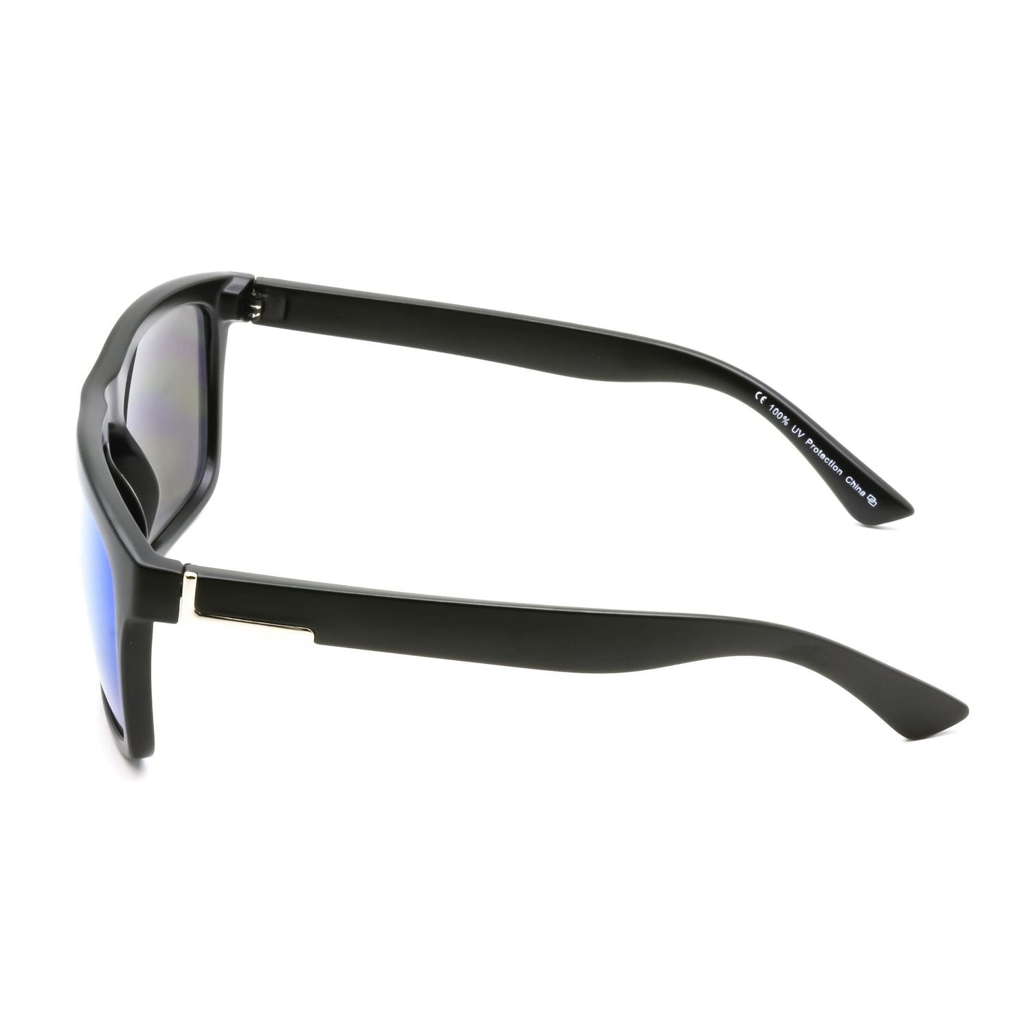George Mens Black Square Sunglasses