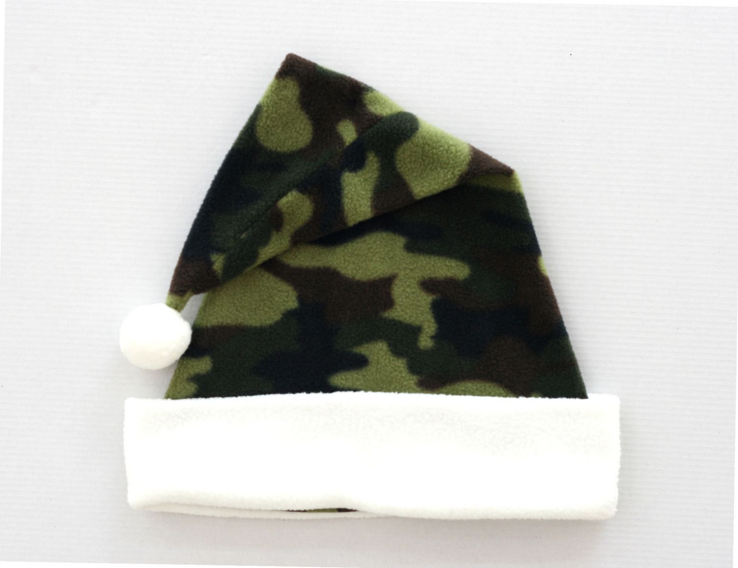 camo santa hat