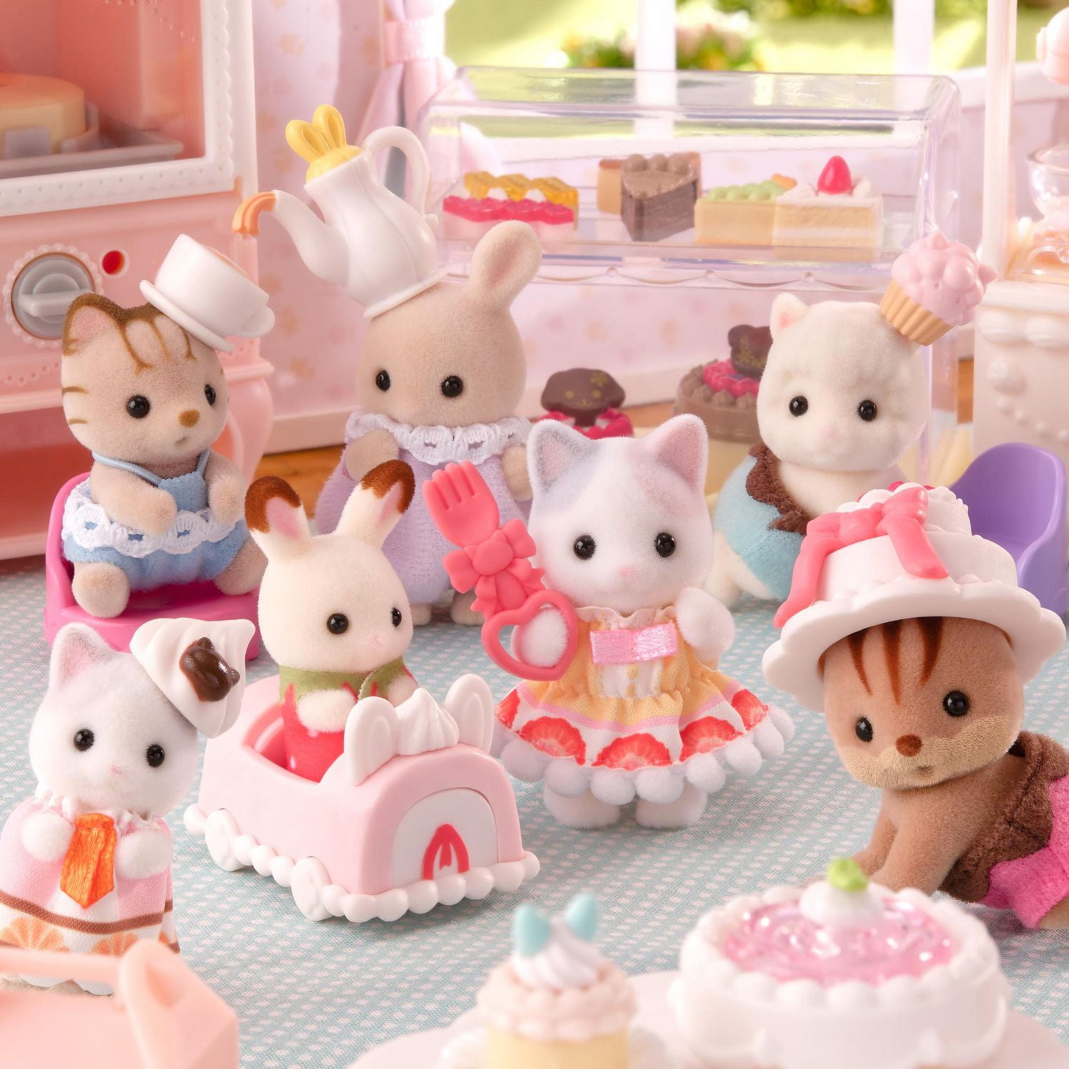 Bundle of cheapest 15 Calico Critters Baby Party Series