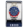 thumbnail image 3 of Izod Easy Read Analog Metal Link Bracelet Watch, 3 of 3
