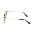 thumbnail image 3 of George Mens Gold Round Sunglasses, 3 of 5