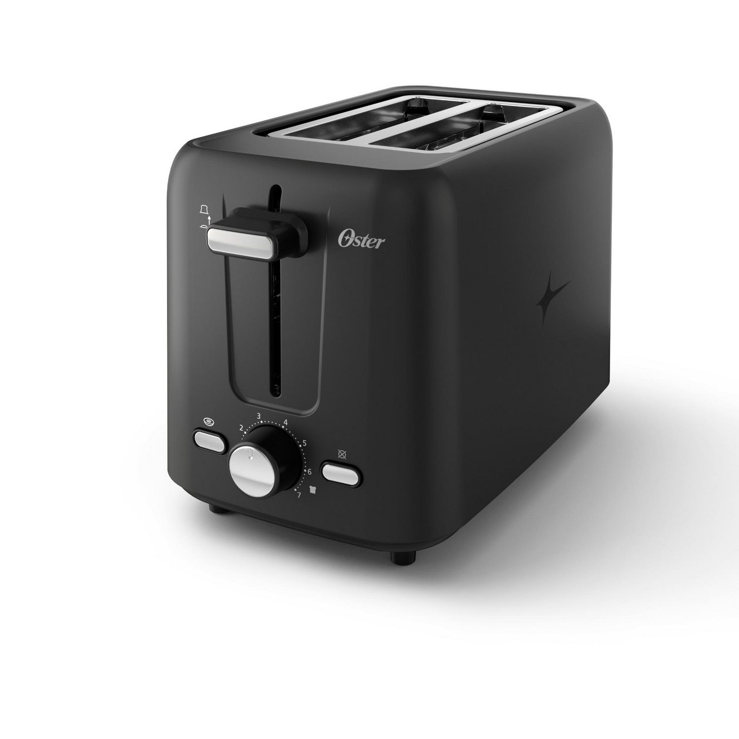 Oster 2-Slice Black Retractable Cord Toaster - Bed Bath & Beyond - 10705189