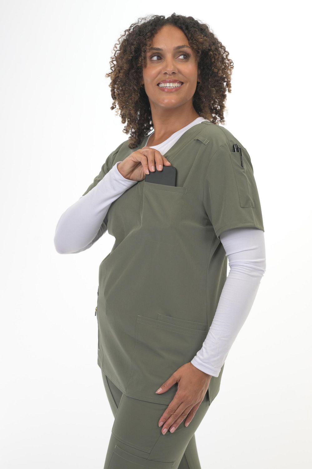 Zinnia Scrubs V-Neck Top - Walmart.ca
