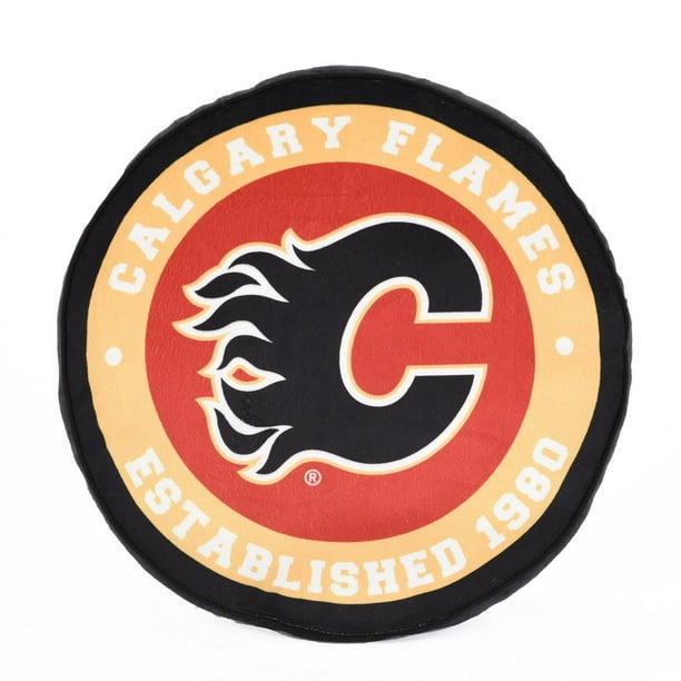 Rondelle coussin ultime pour partisans Les Flames de Calgary de la LNH