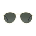 thumbnail image 2 of George Mens Gold Round Sunglasses, 2 of 5