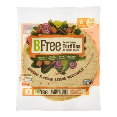Tortillas de patate douce sans gluten BFree