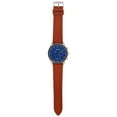 thumbnail image 2 of Izod Easy Read Analog brown Leather Strap Watch, 2 of 3