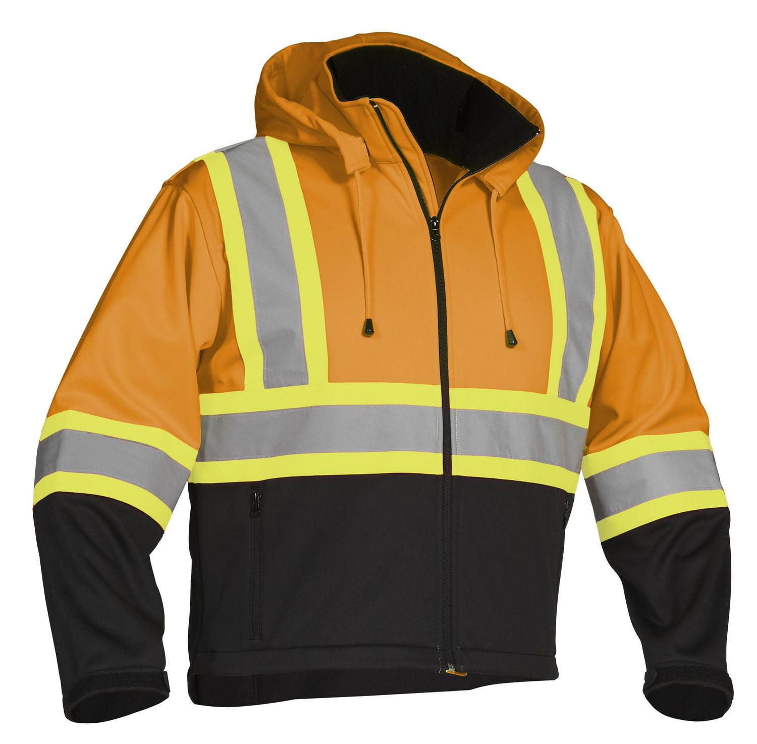 Forcefield Hi Vis Safety Softshell, Sizes M-2XL