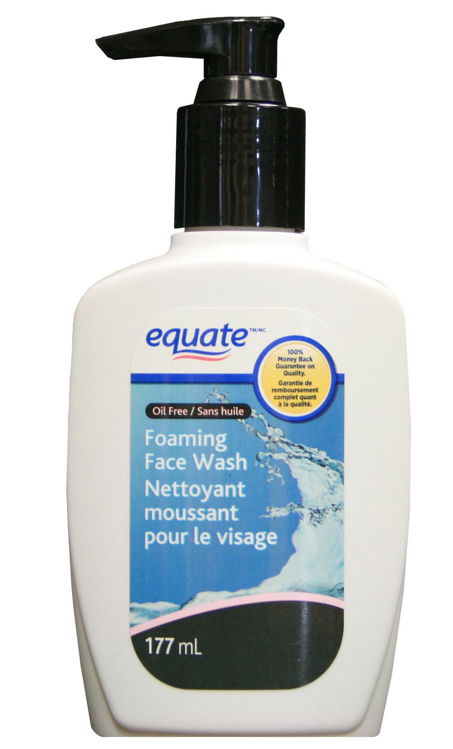 Equate Oil Free Foaming Face Wash Walmart Canada