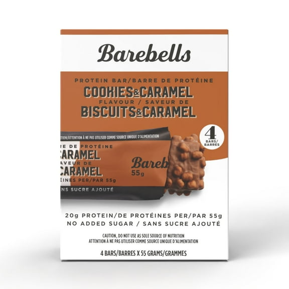 Barebells Cookies & Caramel 4 Pack - 4 X 55g Count