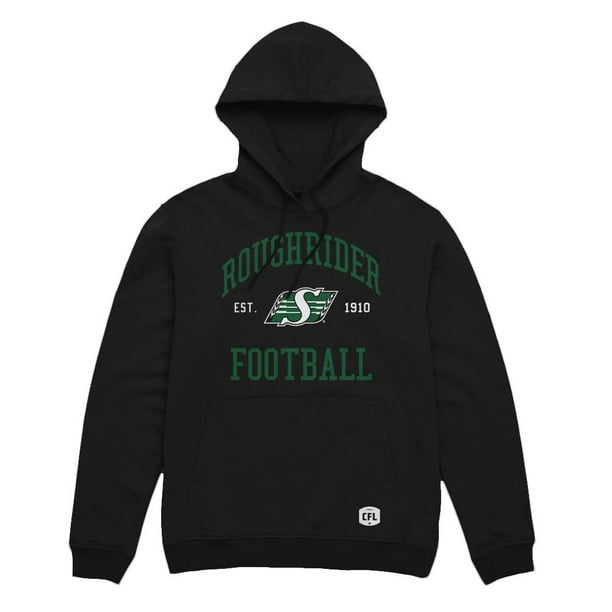 Saskatchewan Roughriders CFL Football Black Pullover Hoodie Walmart.ca