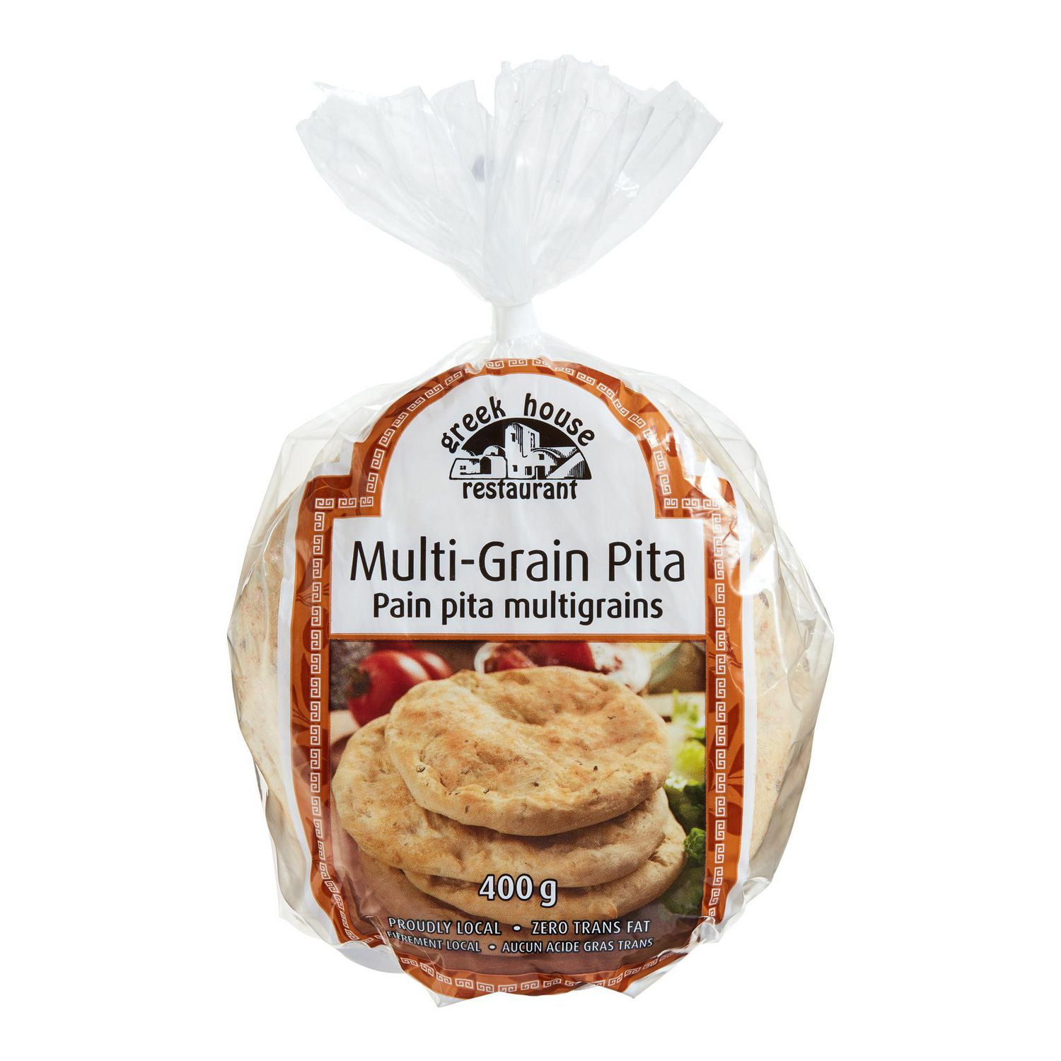 Greek House Restaurant MultiGrain Pita Bread Walmart Canada