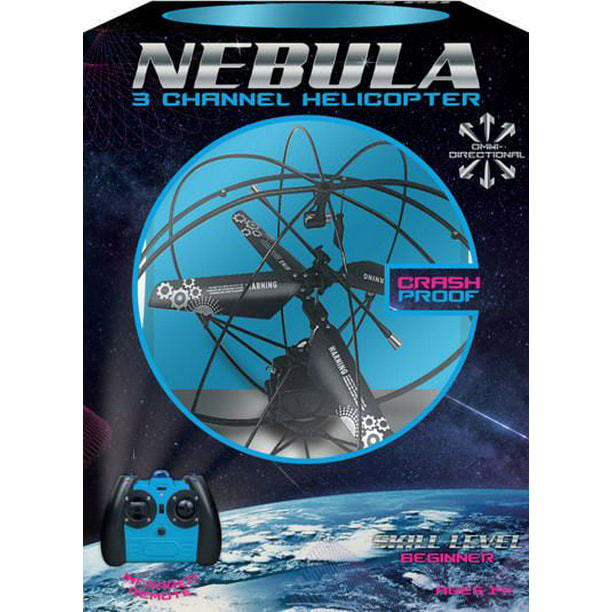 Nebula Jouet hélicoptère sphère 3-canaux résistant aux chocs