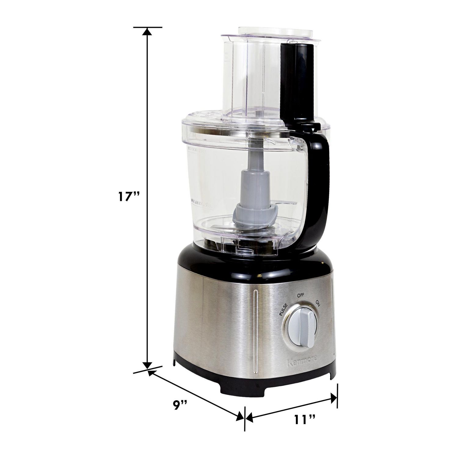 Kenmore 11-Cup Food Processor and Vegetable Chopper, Black and Silver  Walmart Canada