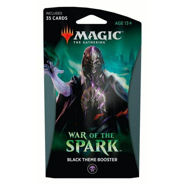 Magic: la guerre de rassemblement de l’étincelle thème Booster 2 Pack Bundle-noir