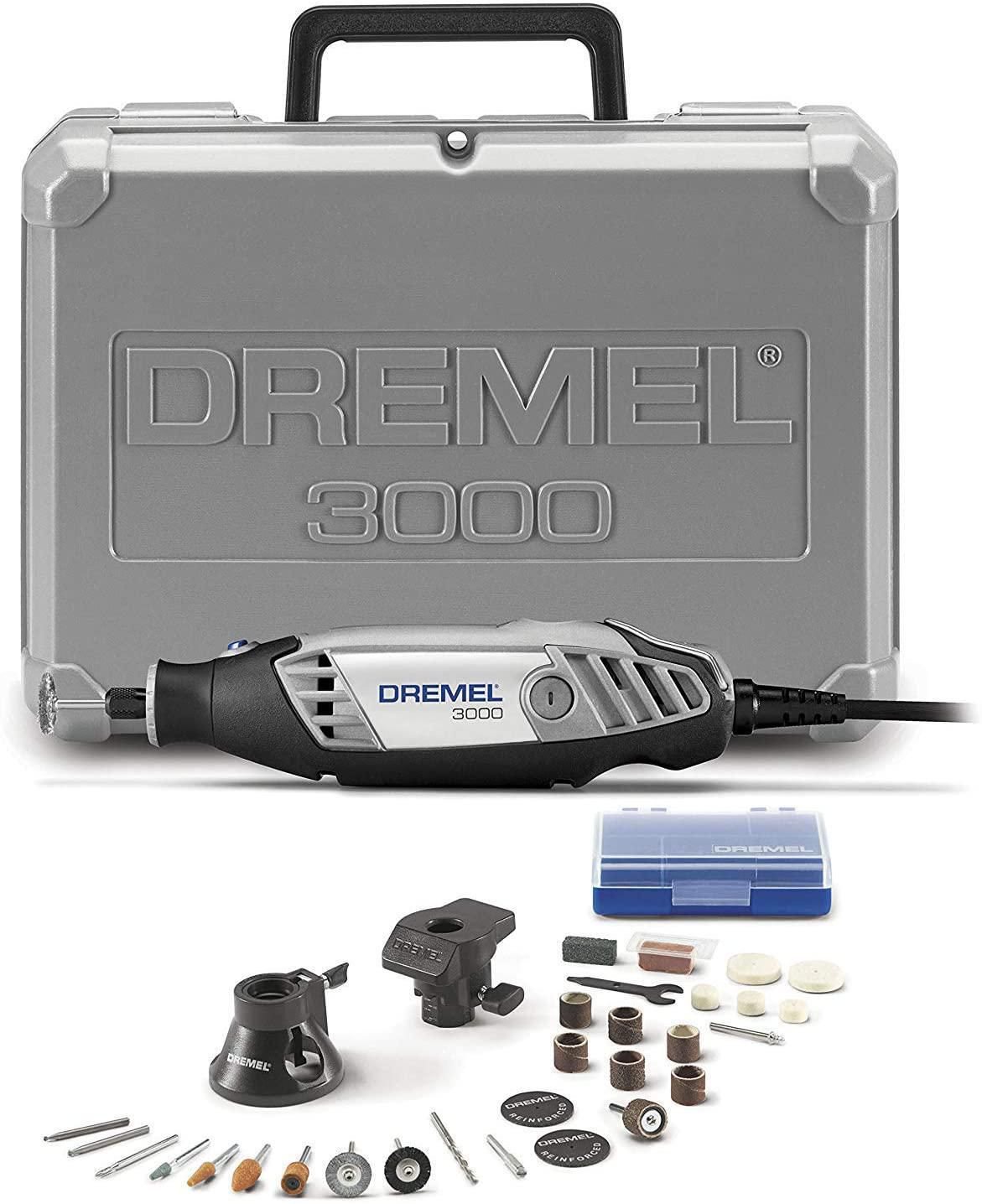 Dremel 3000-2/28 Variable Speed Rotary Tool Kit- Attachments  28  Accessories