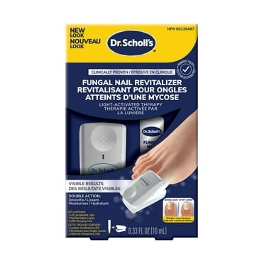 Kit revitalisant Dr. Scholl's pour ongles atteints de mycoses avec thérapie activée par la lumière