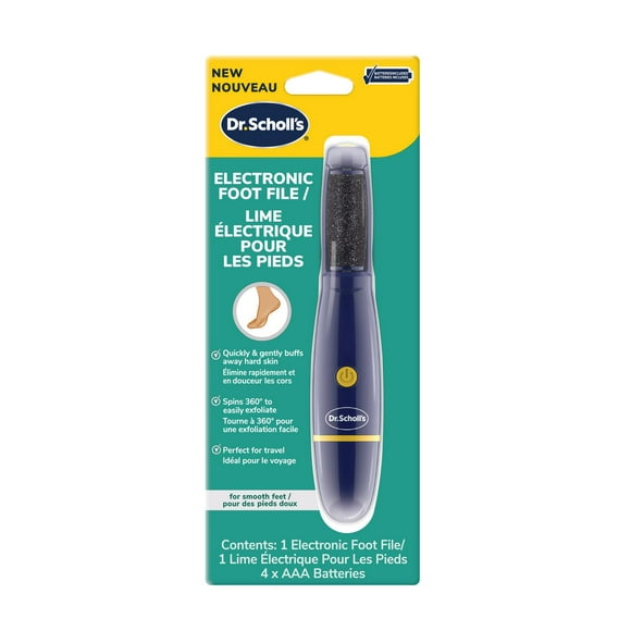 Dr. Scholl's Callus Remover Electronic Foot File, 1 pc