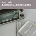 thumbnail image 4 of Black + Decker Grille-pain four à 4 tranches, 4 of 7