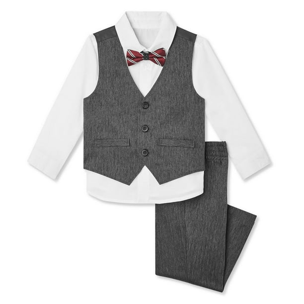 Toddler Boys' 4Piece Suit Set Walmart.ca