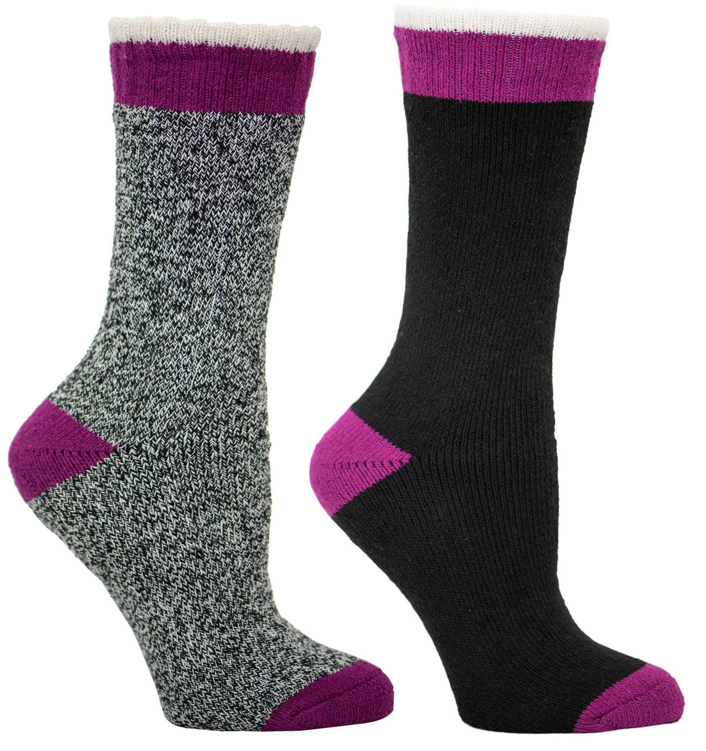 Ladies Pathfinder by Kodiak 2Pack Thermal Cotton Socks Walmart Canada