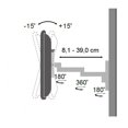 thumbnail image 3 of Techly 2-Arm Tilt/Swivel TV Wall Mount- 13-30", 3 of 4