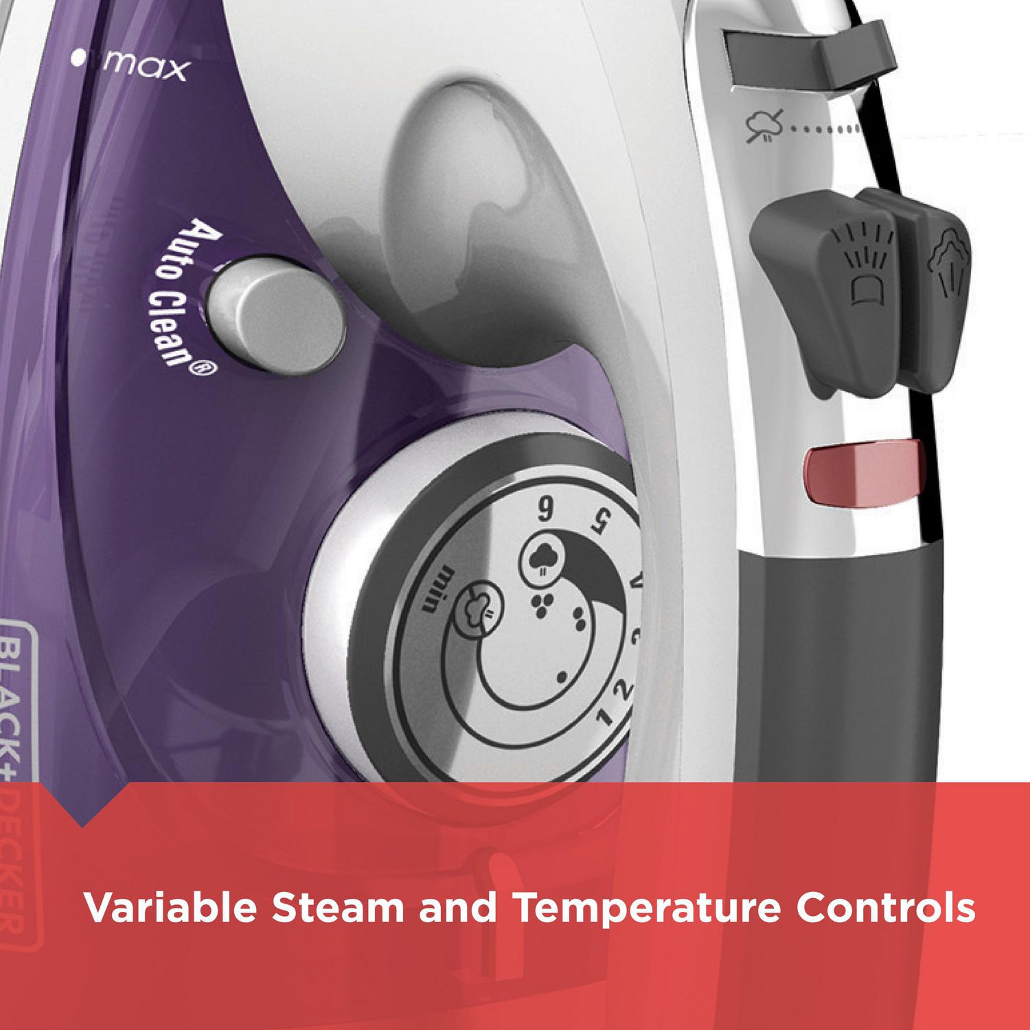 Black and decker online professional steam iron