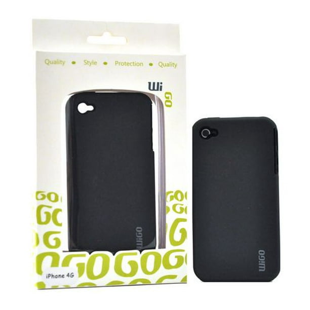 Étui pour iPhone 4G de Wigo(FOMO) - Gris/noir (3241)