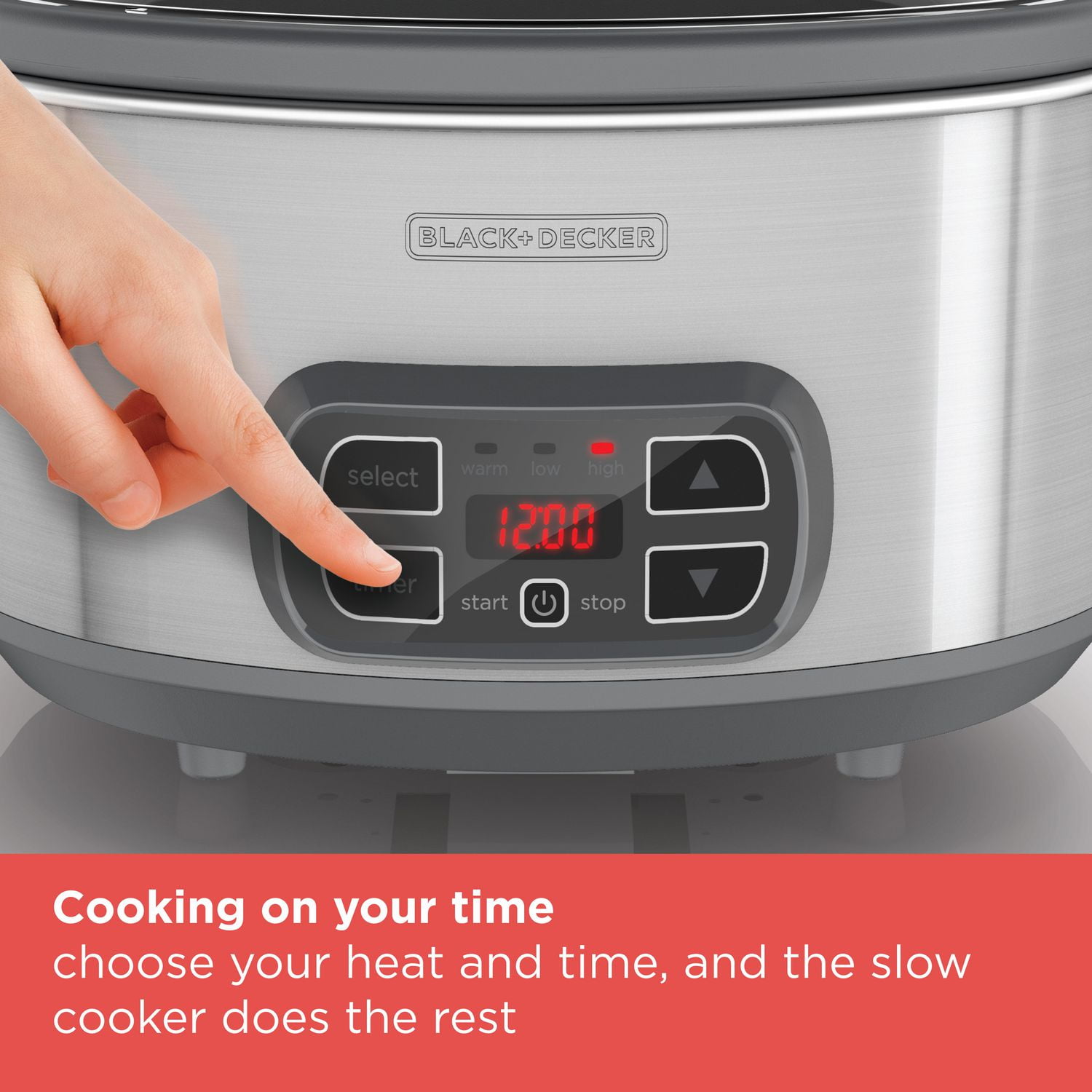 black and decker crock pot