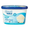 thumbnail image 1 of Great Value Vanilla Frozen Yogurt, 1 of 3