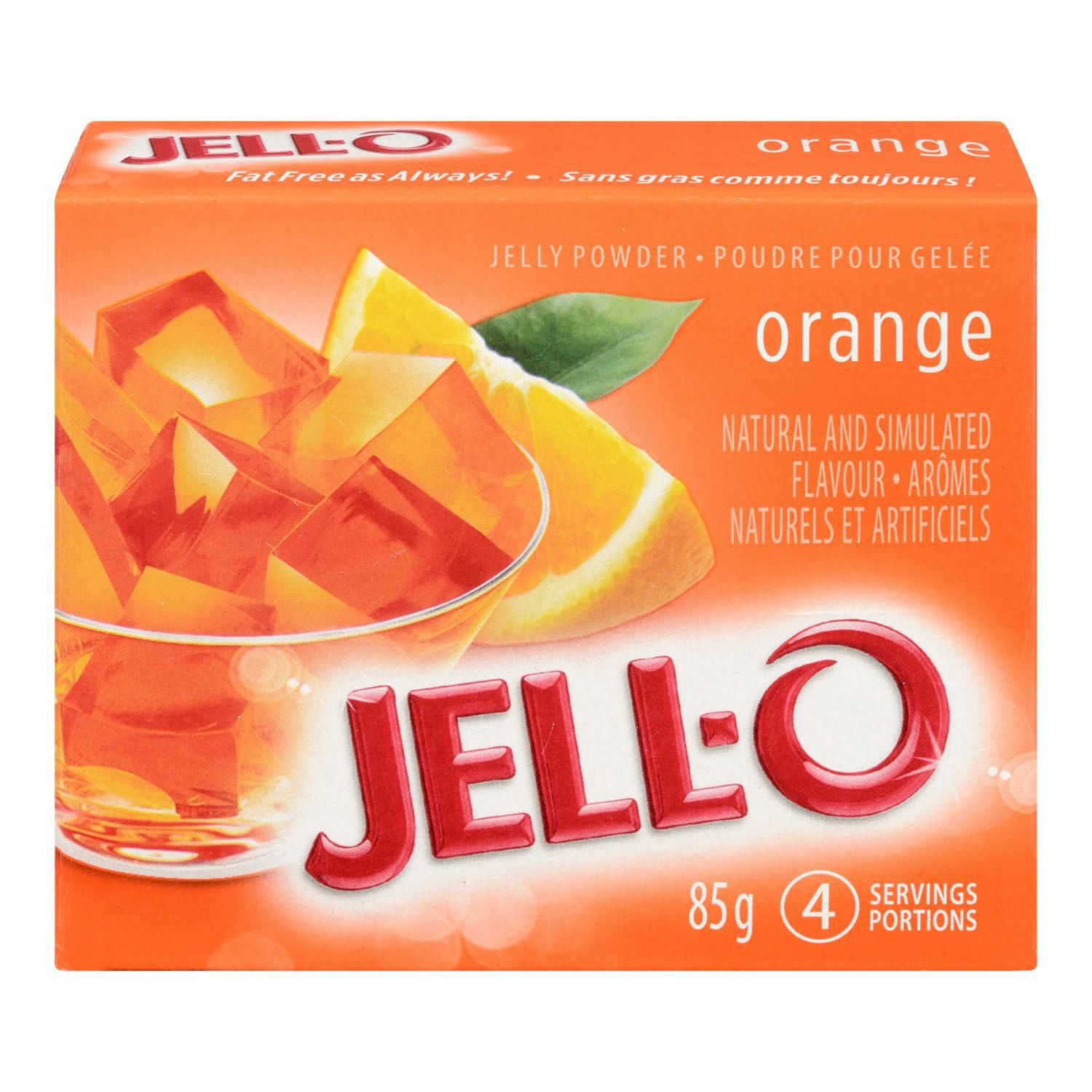 JellO Orange Jelly Powder, Gelatin Mix Walmart Canada