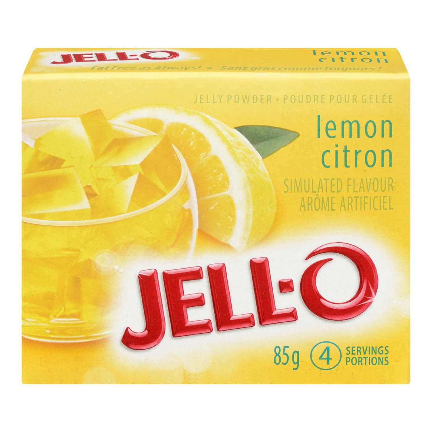 JellO Lemon Jelly Powder, Gelatin Mix Walmart Canada