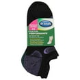 thumbnail image 2 of Dr. Scholl's Ladies Performance No Show Socks, 3 pairs, 2 of 3
